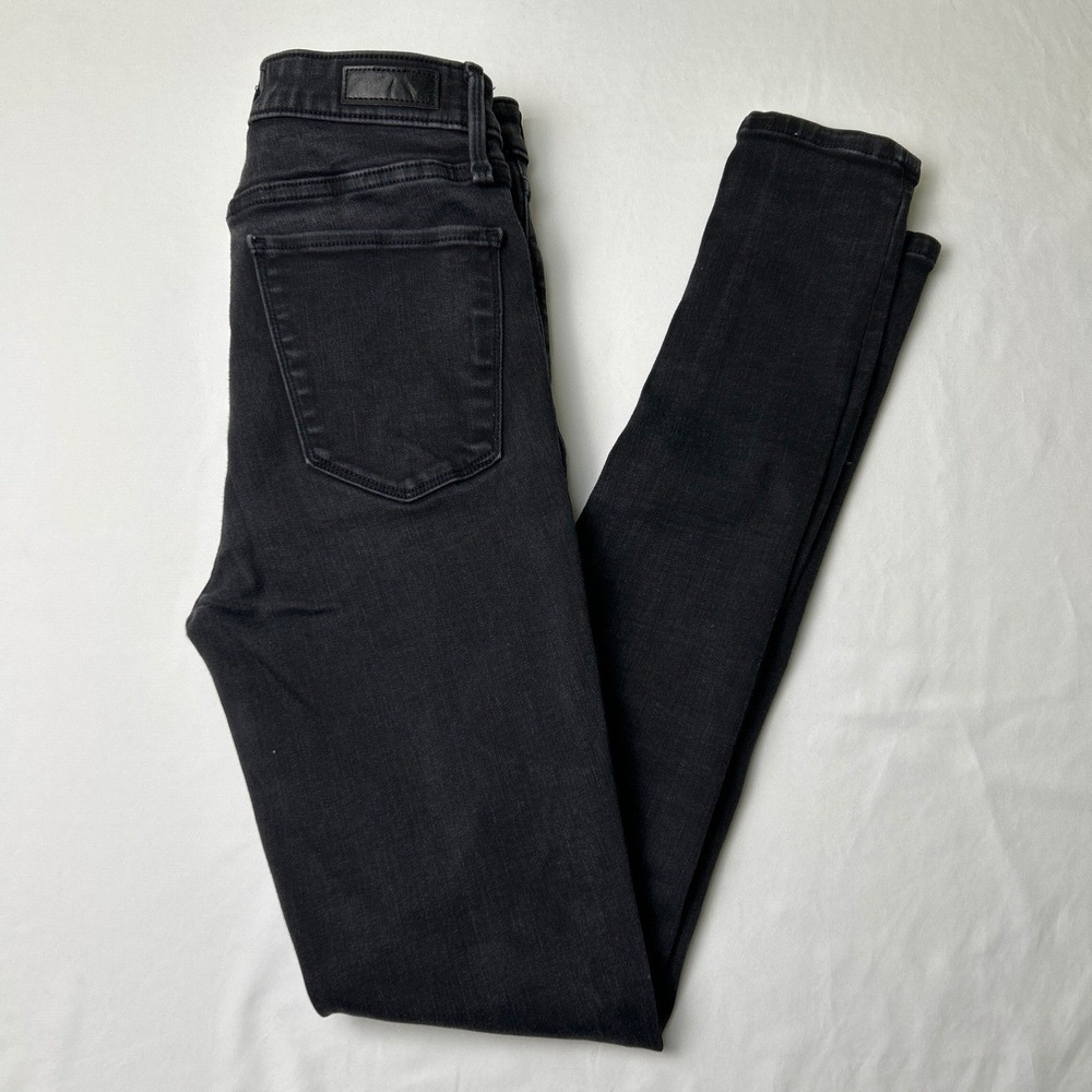 Abercrombie & Fitch Simone High Rise Super Skinny Jeans Black Size 25/0 Stretch